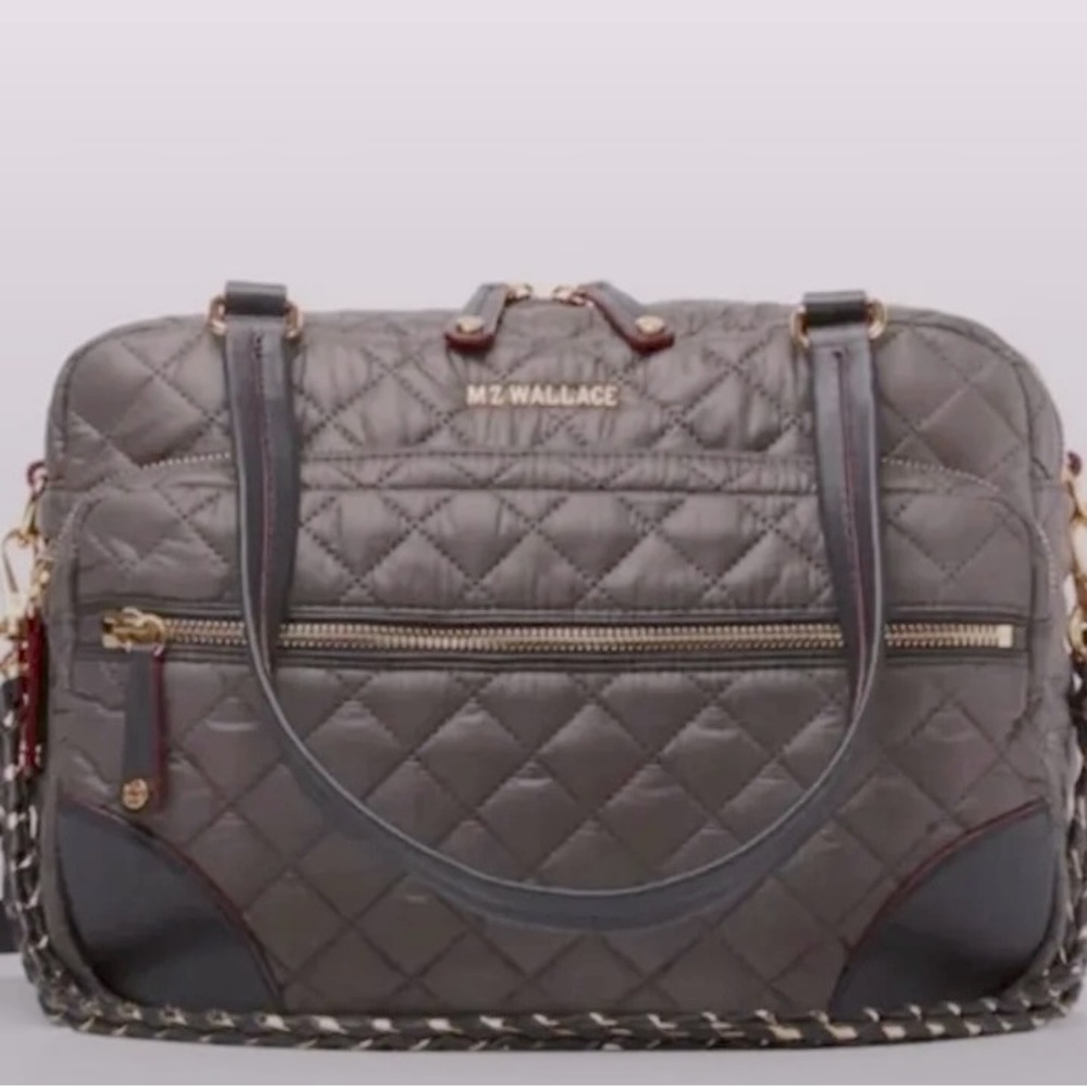 MZ Wallace Magnet Crosby Bag - Medium Gray